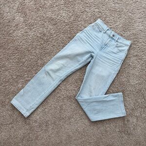 Madewell Light Wash 90s Straight Denim Jeans